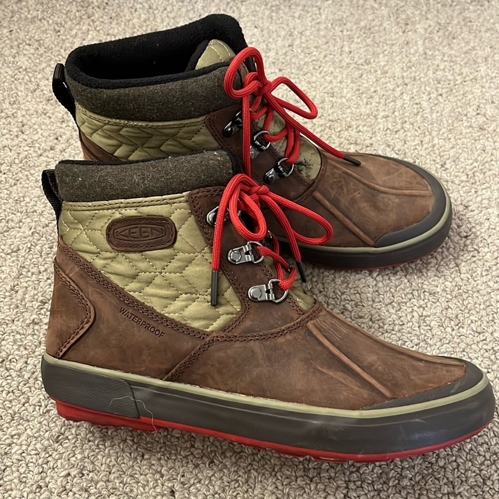 Keen Waterproof Boots, Size Youth 8